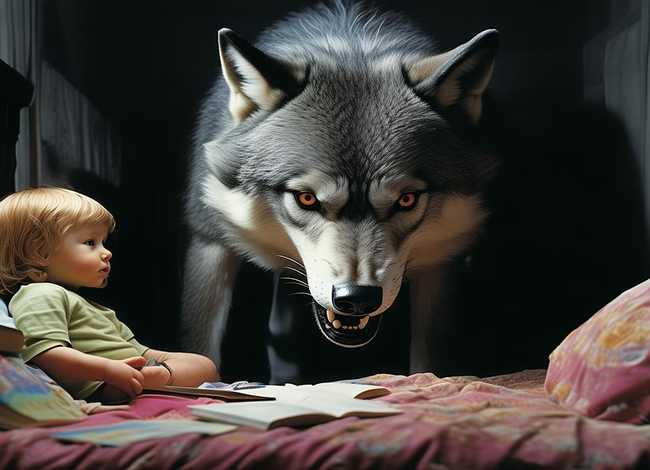 儿童睡前故事大灰狼的故事大全（小儿睡前故事大灰狼）