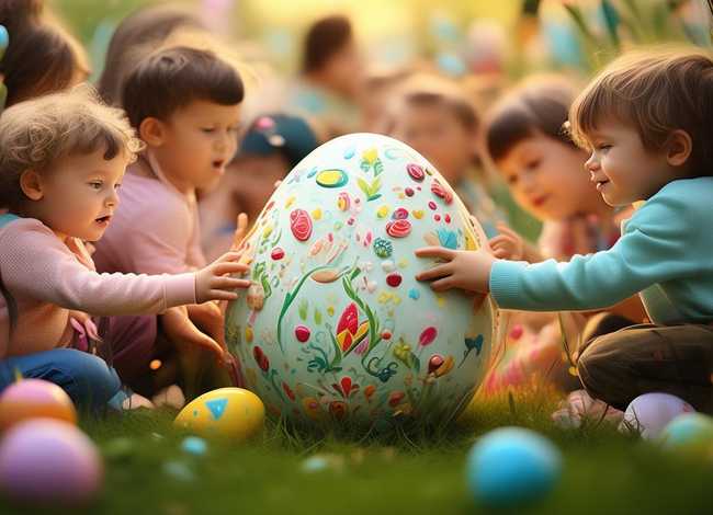 儿童故事简短复活节，复活节的绘本故事