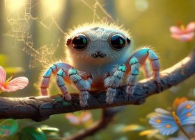 蜘蛛的故事儿童动画片 - 蜘蛛的幼儿故事