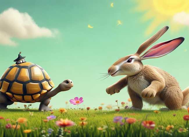 龟兔赛跑幼儿讲故事(龟兔赛跑幼儿园讲故事) 龟兔赛跑幼儿讲故事(龟兔赛跑幼儿园讲故事)