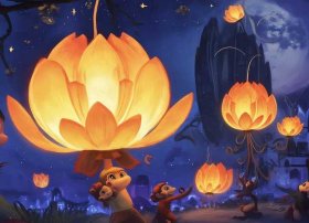 宝莲灯神话故事儿童版、宝莲灯神话故事简介