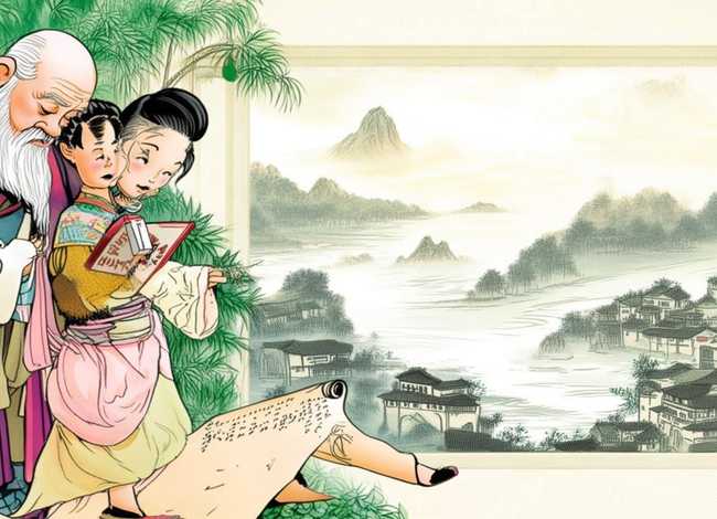 儿童古诗故事绘本 - 小学生古诗绘本故事画制作