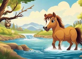儿童故事小马过河的故事文字版、小马过河的故事 文字版