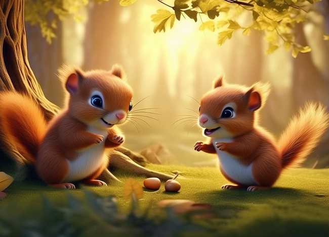 小松鼠儿童故事，小松鼠幼儿故事