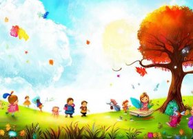 儿童故事情景创意素描画（故事情节素描画）