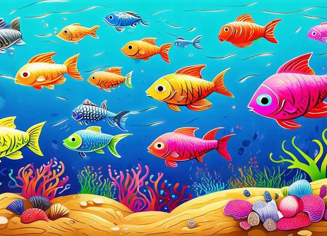 鱼儿童画图片(鱼儿童绘画图片) 鱼儿童画图片(鱼儿童绘画图片)