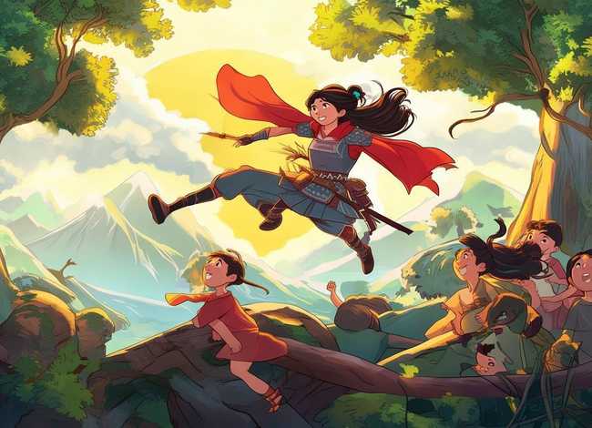 花木兰故事儿童版全文文字 - 花木兰少儿版故事 花木兰故事儿童版全文文字 - 花木兰少儿版故事