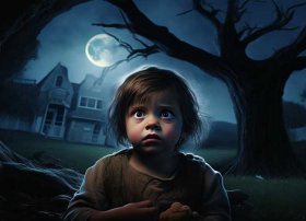 小朋友害怕黑夜的故事；小朋友害怕黑夜的故事视频