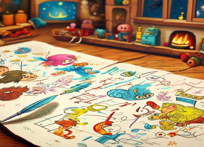 儿童故事笔记手写；幼儿笔记故事