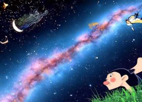 儿童故事连环画8页五年级、五年级连环画6张故事画牛郎织女