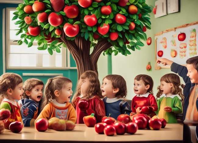 关于苹果的幼儿故事简短；幼儿园关于苹果的课程故事