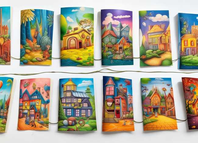 儿童自制绘本故事带图10张可打印打印版、自制绘本故事10张带图片大全可以看图