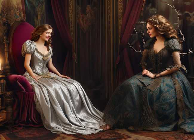 好公主和坏公主的故事；坏公主和好公主的故事睡前故事