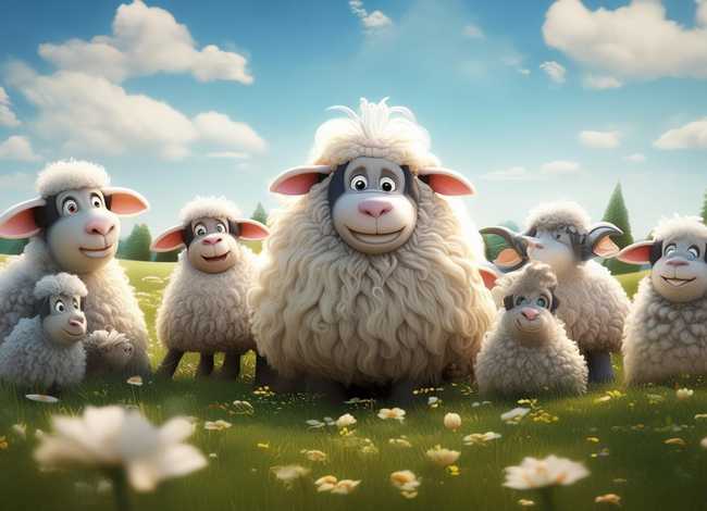 讲故事七只小羊 讲故事七只小羊教案 讲故事七只小羊 讲故事七只小羊教案