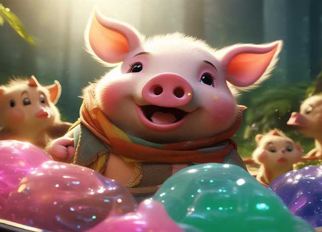 小猪分享果冻的故事（小猪分享果冻的故事作文）