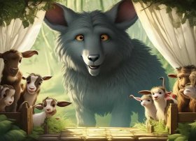 狼和七只小山羊故事完整版（狼和七只小山羊故事完整版免费观看）