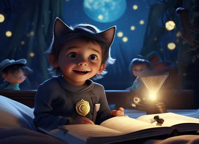 儿童睡前故事4399黑猫警长 - 幼儿睡前故事黑猫警长