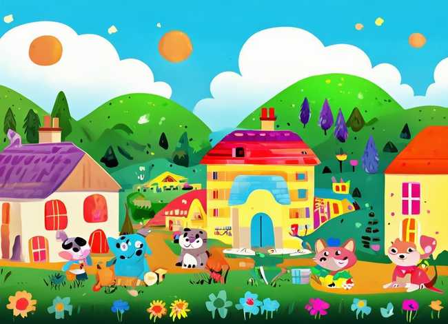 儿童故事绘画图片大全；儿童绘画故事图片大全简单漂亮