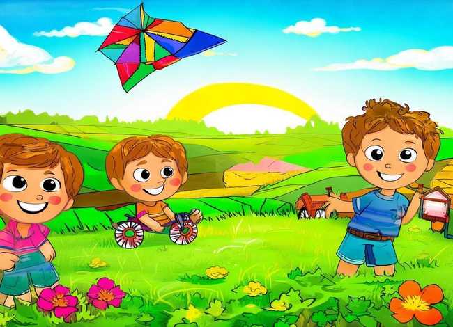 以农村儿童生活为主题的简笔画 - 以农村儿童生活为主题的简笔画怎么画