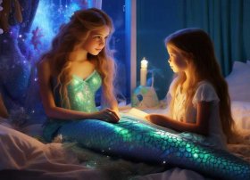 儿童睡前美人鱼公主故事、睡前故事美人鱼公主故事