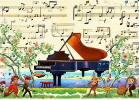 音乐故事的手抄报内容文字，音乐故事的手抄报内容文字图片
