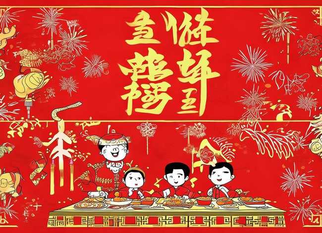 关于春节的手抄报、关于春节的手抄报模板