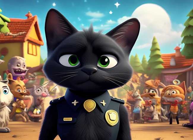 黑猫警长儿童故事大全视频 - 黑猫警长的视频故事