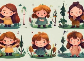 搞笑儿童故事七个小矮人 - 幼儿故事七个小矮人