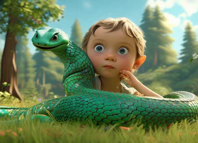 儿童故事蛇的故事、幼儿关于蛇的故事