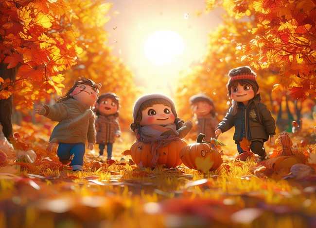 关于秋天的儿童视频、关于秋天的视频幼儿版