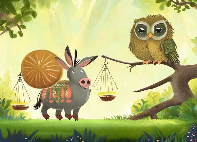 儿童寓言故事图画（儿童寓言故事绘画图片）