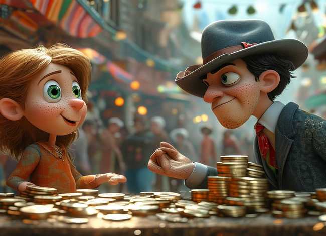 上当故事（上当的故事）