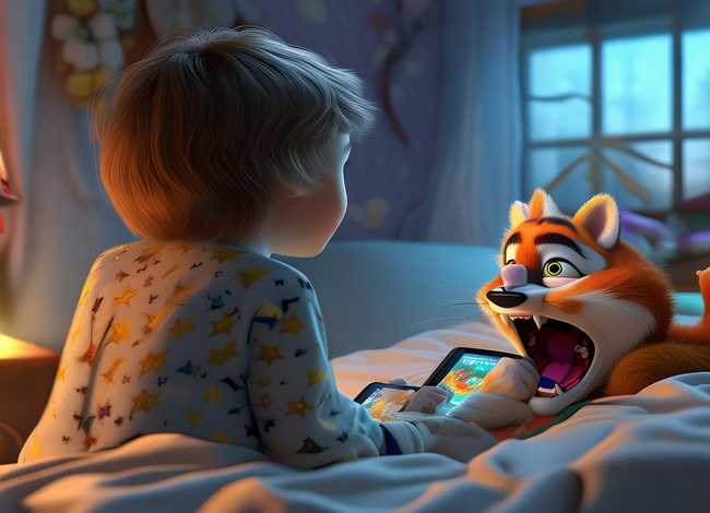 儿童睡前故事狐假虎威闻鸡起舞 - 狐假虎威睡前故事在线听mp3