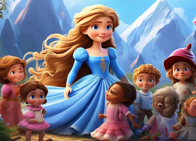 儿童成语故事白雪公主 - 幼儿园成语故事白雪公主