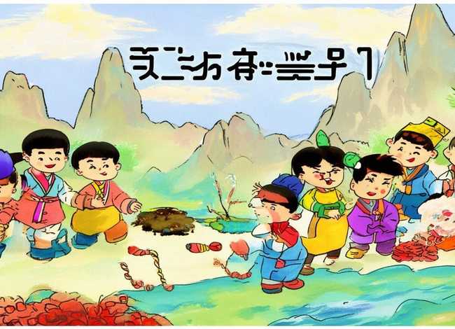 儿童成语故事图片带字 儿童成语故事大全图画