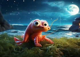 睡前故事驼背的虾子；驼背的虾子故事文字