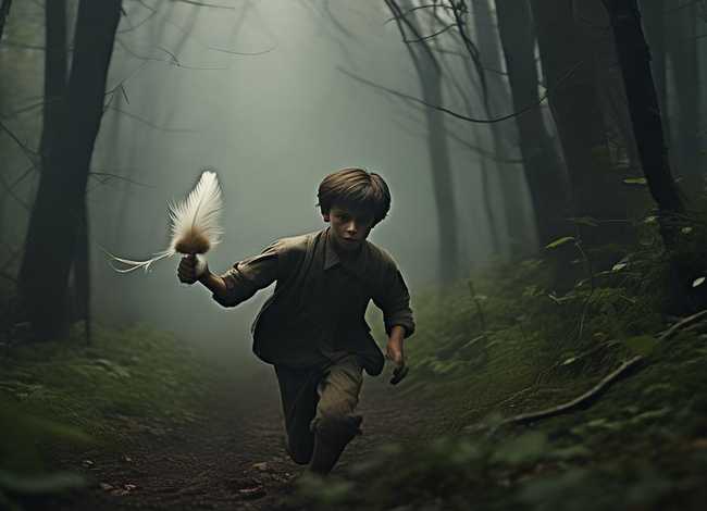 故事-鸡毛信（故事鸡毛信背景图片）