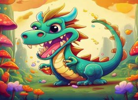 口水绘本故事 口水龙绘本故事