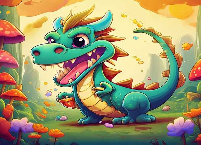 口水绘本故事 口水龙绘本故事