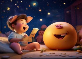 4岁儿童睡前小故事猪八戒吃西瓜、四岁孩子睡前故事猪八戒吃西瓜