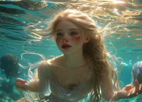 儿童故事美人鱼公主的故事；美人鱼的公主的故事