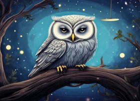 猫头鹰的故事睡前故事，猫头鹰的故事睡前故事大全