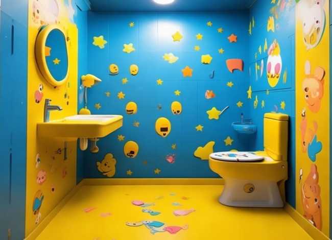 儿童卫生间标识、儿童卫生间尺寸标准