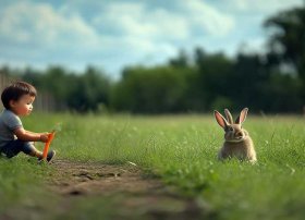 守株待兔儿童故事在线听（在线听守株待兔的故事）