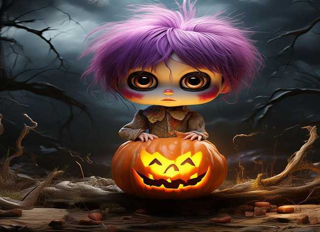 诡异儿童插画（诡异儿童插画图片）