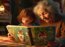 故事大全老虎外婆下睡前故事，睡前小故事老虎外婆下