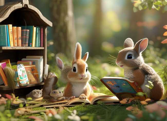 儿童动物简短小故事；许多小动物简短儿童故事