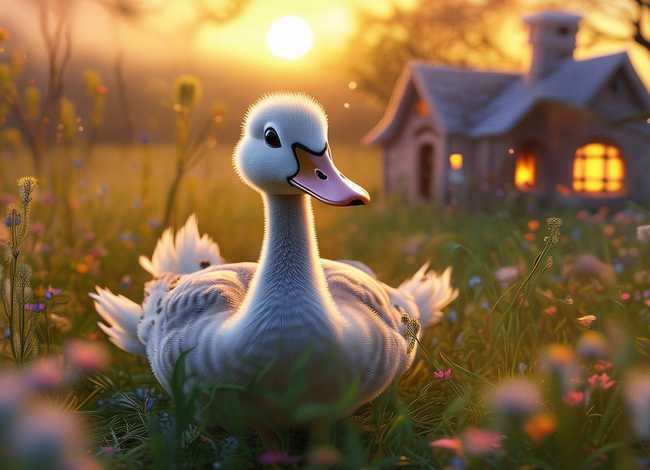 儿童童话故事睡前故事丑小鸭 幼儿睡前故事丑小鸭的故事