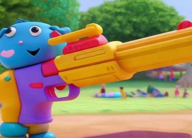 关于枪的儿童动画片；关于枪的儿童动画片名字