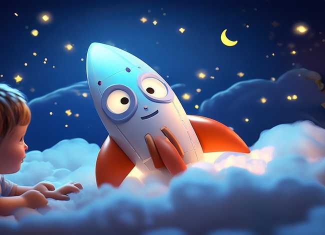 儿童睡前故事 火箭、火箭的睡前故事